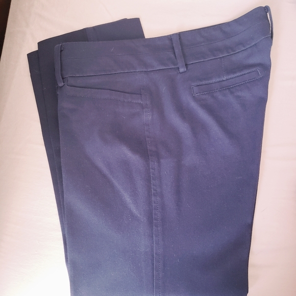 Lilly Pulitzer navy blue stretch pants sz 10 - Picture 7 of 7